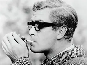 Michael Caine Headshot Lighting Cigarette
