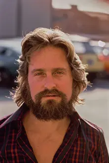 Huty35629 Prints: Michael Douglas, American Actor