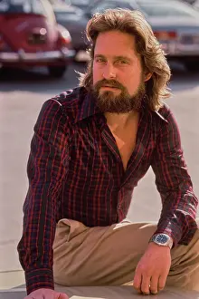 Huty35629 Prints: Michael Douglas, American Actor