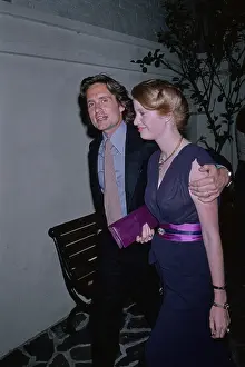 Huty35626 Prints: Michael Douglas and Diandra Douglas