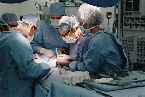 Michael E. DeBakey Performing Heart Surgery