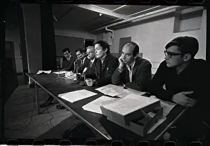 Michael Ferber Speaking at a Press Conference