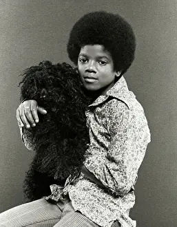 Michael Jackson Portrait Session At Home