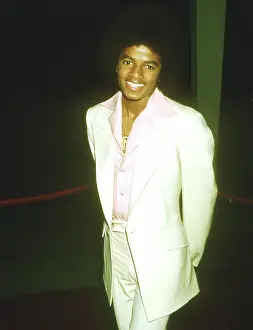 Michael Jackson Portrait In A White Suit