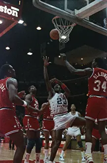 Michael Jordan in All-Star Action