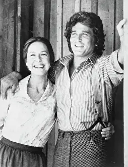 Michael Landon and Karen Grassle