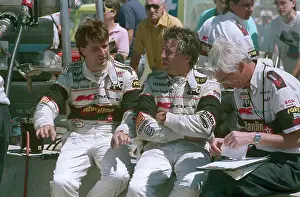 Cleveland Prints: Michael and Mario Andretti Conversing