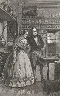 Michael and Mrs. Faraday Observing Experiment