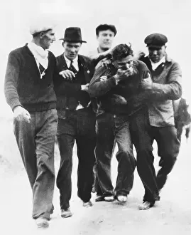 Michigan Strikers Routed by Gas Bombs