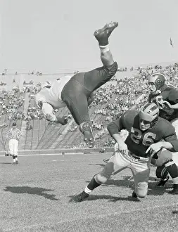 Ann Arbor Prints: Michigan Tackling Indiana Fullback