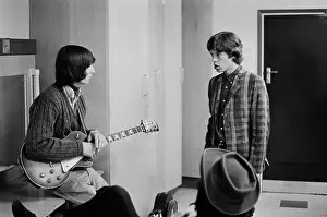 Huty25045 Prints: Mick Jagger And Steve Boone
