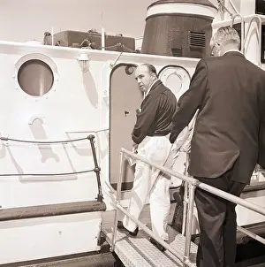 Boarding Prints: Mickey Cohen Boards Prison Boat