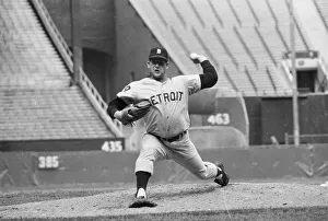 Mickey Lolich Pitching Our beautiful Wall Art and Photo Gifts include Framed Prints Photo Prints Poster Prints Canvas Prints Jigsaw Puzzles Metal Prints and so much more