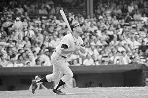 Mickey Mantle in Action
