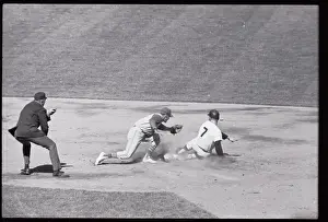 Mickey Mantle in Action
