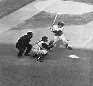Pittsburgh Prints: Mickey Mantle in Batting Action