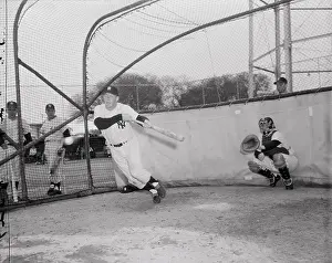 Mickey Mantle Bunting Ball
