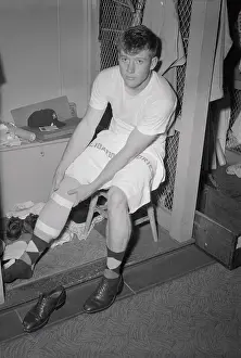 Mickey Mantle With Injured Leg