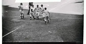 Mickey Mantle Running to Home Plate