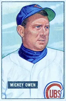 Arc0016622 Prints: Mickey Owen Baseball Card