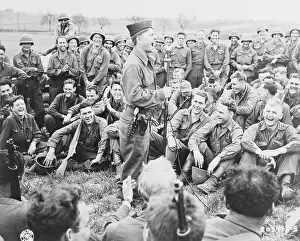 Private Prints: Mickey Rooney Entertaining American Troops in Germany
