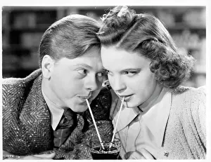 Lac0045 Prints: Mickey Rooney And Judy Garland In Babes In Arms
