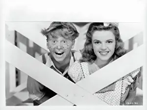 Lac0040 Prints: Mickey Rooney And Judy Garland In Babes On Broadway