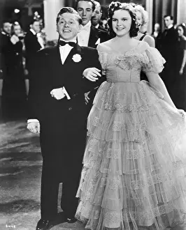 Tuxedo Prints: Mickey Rooney and Judy Garland in Strike Up the Band