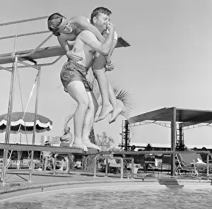 Mickey Rooney and Martha Vickers