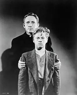 Adolescence Prints: Mickey Rooney and Spencer Tracy