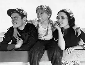 Tenderness Prints: Mickey Rooney, Tom Brown, and Maureen O'Sullivan