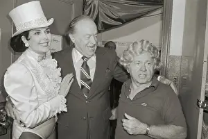 Mickey Rooney Wearing Wig