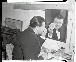 Vanity Prints: Mickey Walker Powdering His Nose