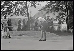 Springfield Prints: Mickey Wright Sinking Putt
