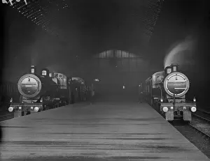 H War 1914 18 Home Bri Med Prints: Midland Locomotives