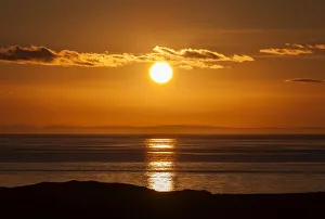Images Dated 11th June 2014: Midnight sun, Snaefellsnes peninsula, Iceland