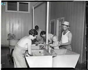 Laundry Prints: Migrant Camp Laundry