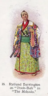 The Mikado, Players Past and Present series, Player's Cigarettes tobacco card, 1916