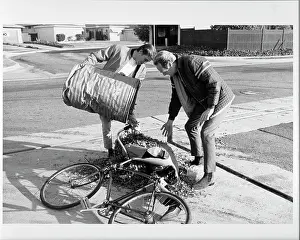 Mike & Dennis Pour Leaves On Someone