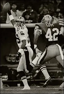 Mike Jones Celebrates A Touchdown