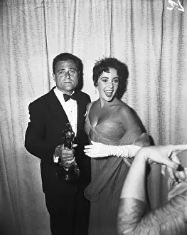 Kiss Prints: Mike Todd and Liz Taylor at the Oscars