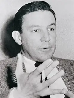 Mike Wallace Gesturing with Hands