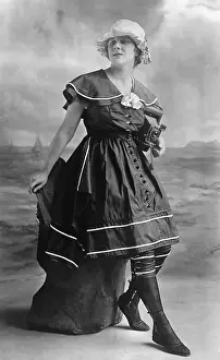 Milady's New Beach Costume