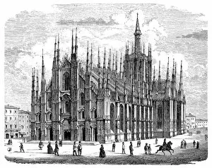 Gothic Style Gallery: Milan Cathedral, Duomo di Milano