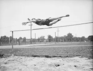 Powerful Prints: Mildred Babe Didrickson Going Over Bar