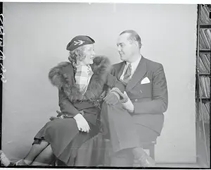 Mildred Harris Chaplin with William Fleckenstein
