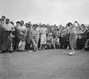 Cardigan Prints: Mildred Zacharias Didrickson Teeing Off at Charity for Women's Volunteer Services