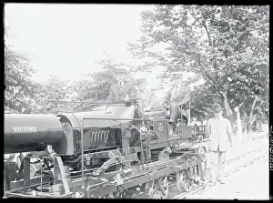 Miles Poindexter at Train Control Demonstration