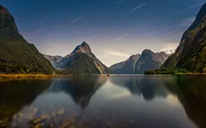 2011 Prints: Milfordsound with startrail