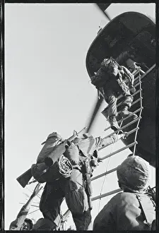 Special Forces Prints: Military Climbing Rope Ladder